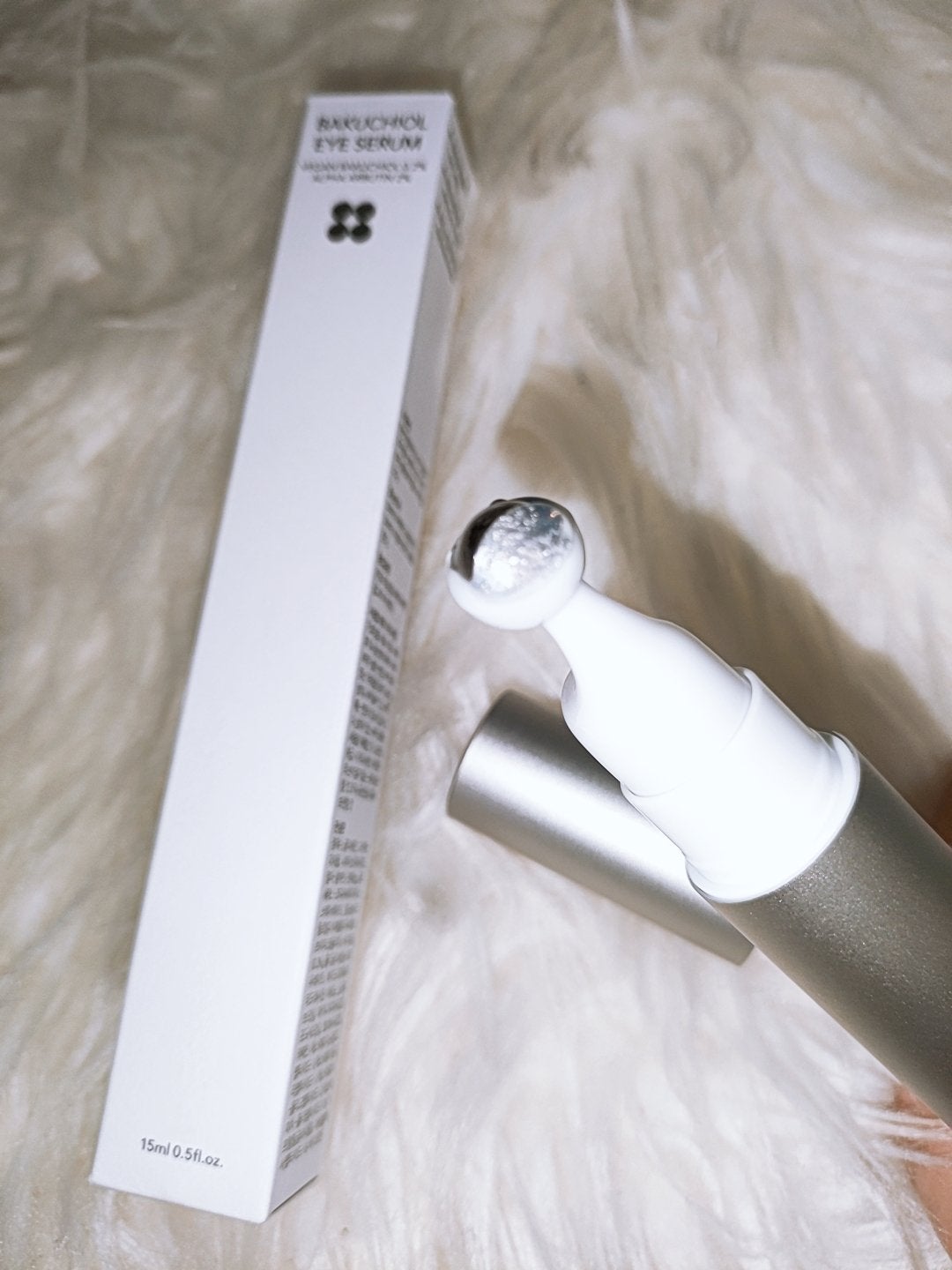 ヴィーガン バクチオールアイセラム/SKIN&LAB/アイケア・アイクリームを使ったクチコミ(4枚目)