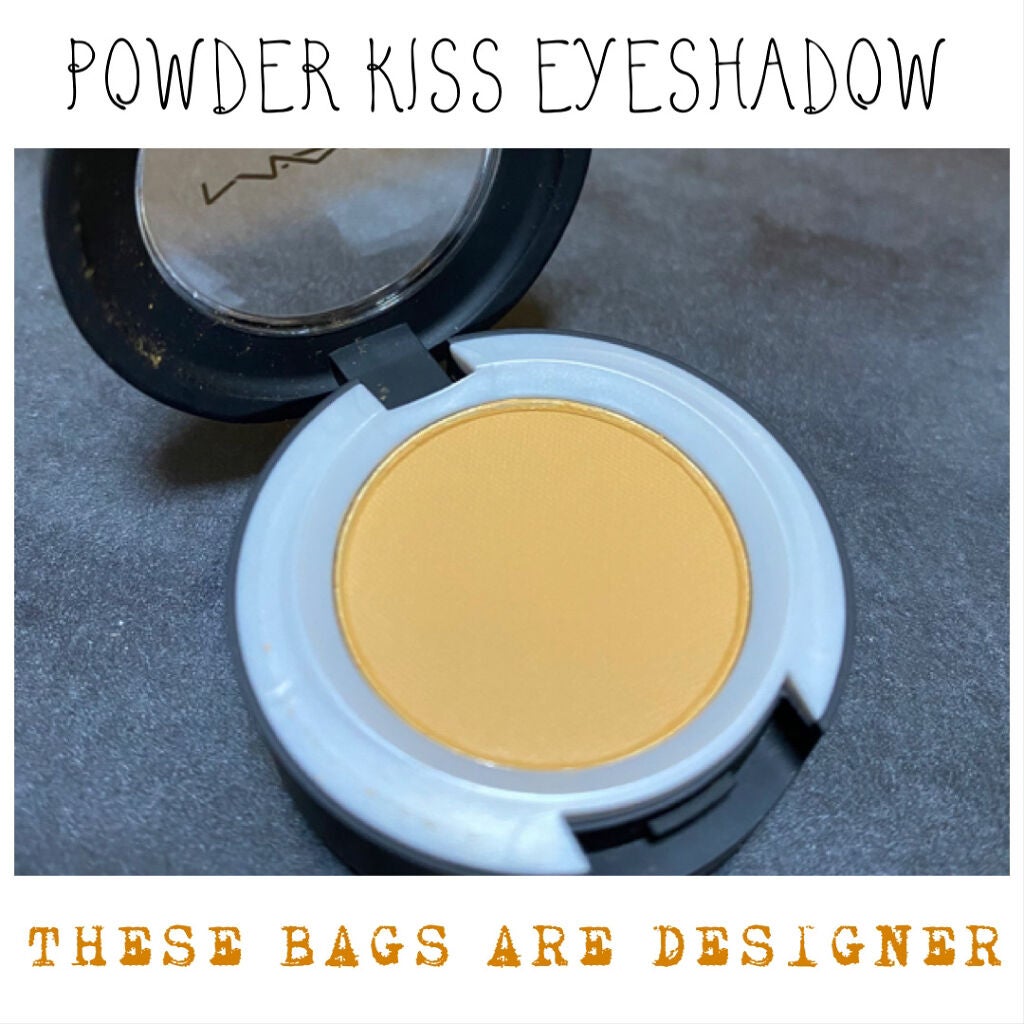 パウダー キス アイシャドウ/M・A・C/単色アイシャドウを使ったクチコミ(3枚目)