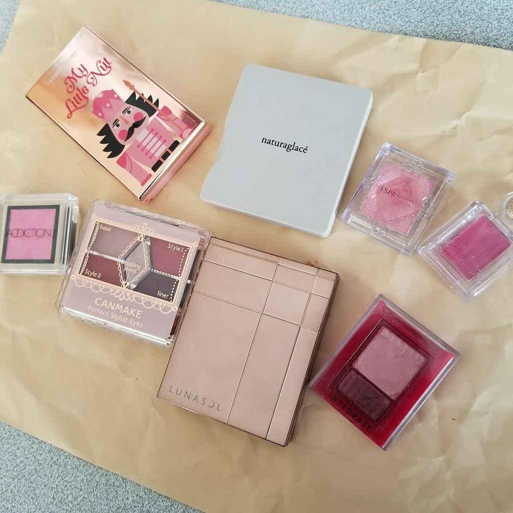 マカロングロウアイズ/LUNASOL/アイシャドウパレットを使ったクチコミ（2枚目）