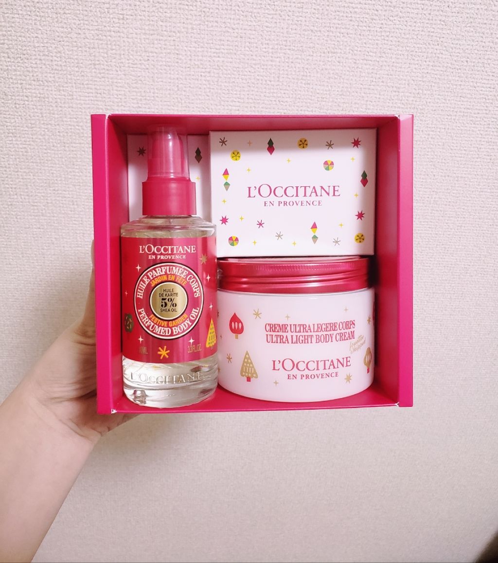 フェスティブガーデン スノーシア ボディデュオ/L'OCCITANE/その他キットセットを使ったクチコミ（1枚目）