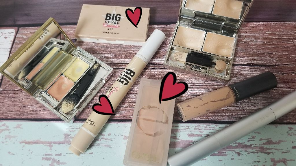 サイレントカバー コンシーラー/excel/パレットコンシーラーを使ったクチコミ（1枚目）