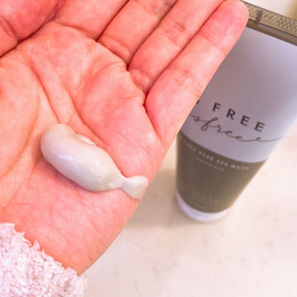 タラソヘッドスパマスク/S FREE/頭皮トリートメントを使ったクチコミ(2枚目)