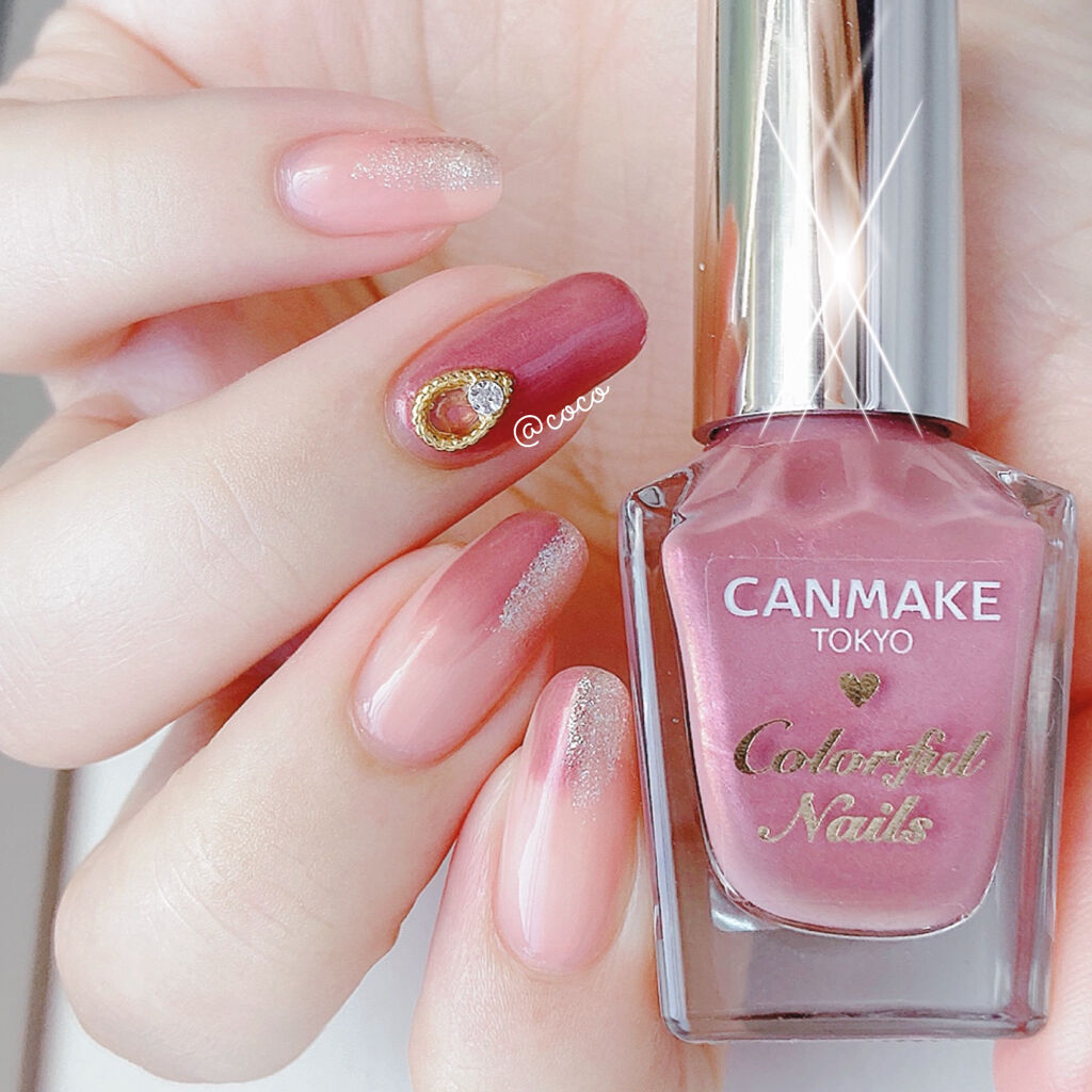 カラフルネイルズ/キャンメイク/マニキュアを使ったクチコミ（2枚目）