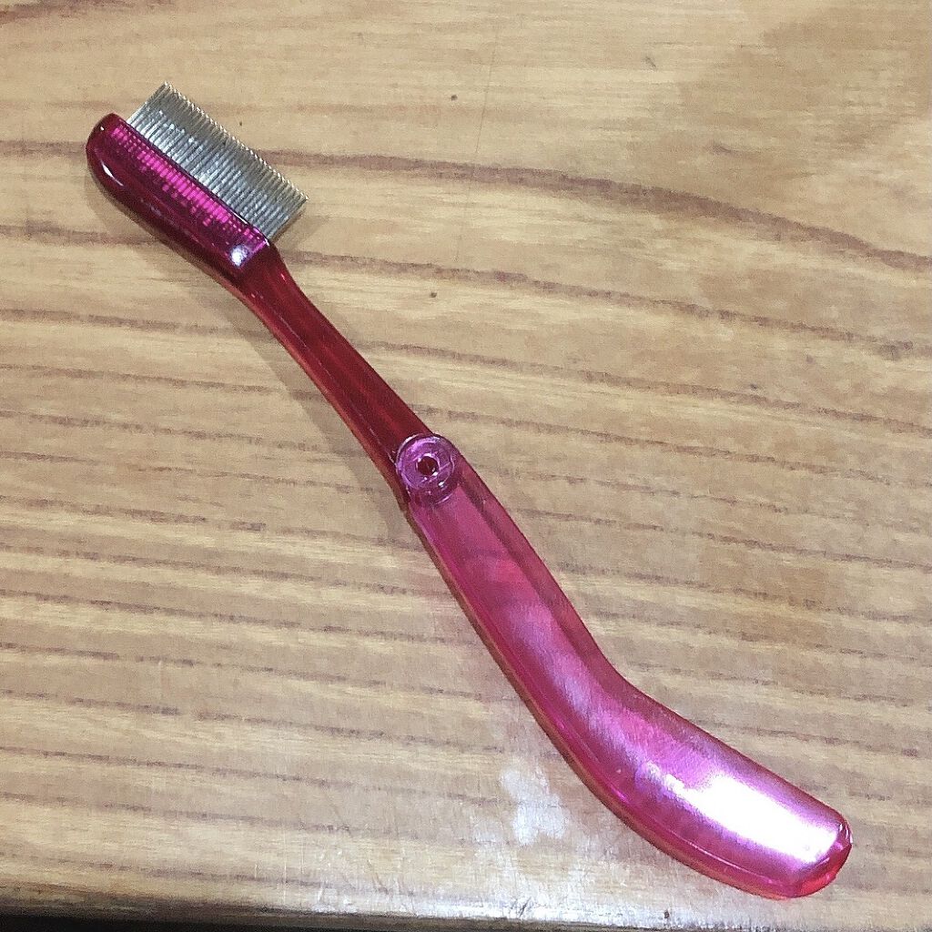 マスカラコーム メタルN（ナチュラル）/チャスティ/その他化粧小物を使ったクチコミ（1枚目）