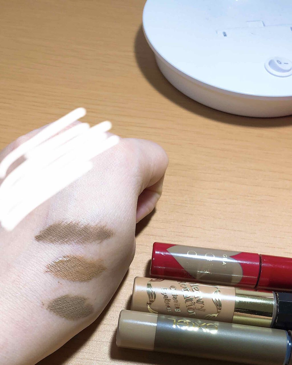 カラーリングアイブロウ/ヘビーローテーション/眉マスカラを使ったクチコミ（2枚目）