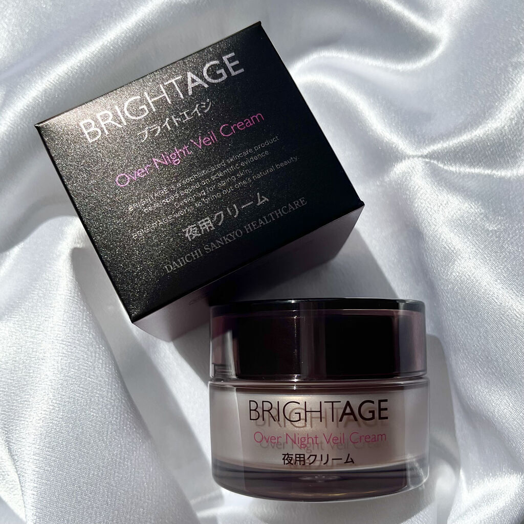 オーバーナイト ヴェールクリーム/BRIGHTAGE/フェイスクリームを使ったクチコミ（2枚目）