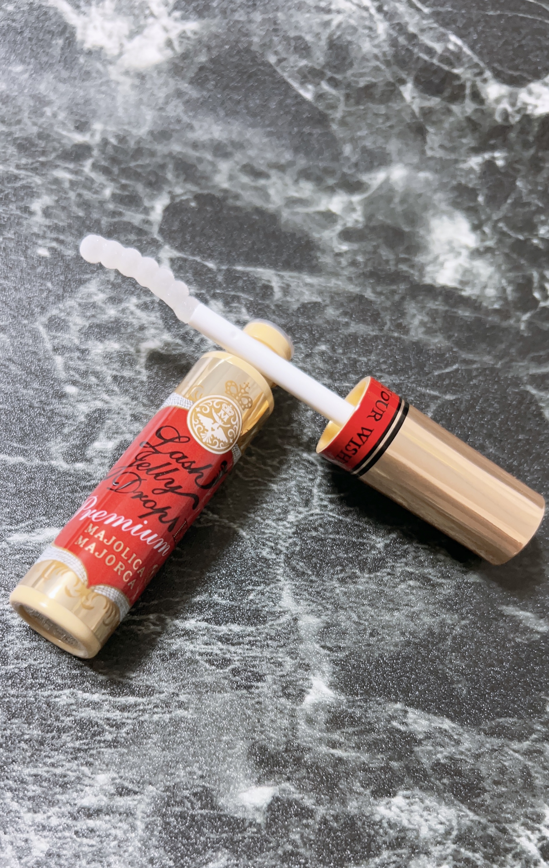 ラッシュジェリードロップ EX プレミアム/MAJOLICA MAJORCA/まつげ美容液を使ったクチコミ（1枚目）