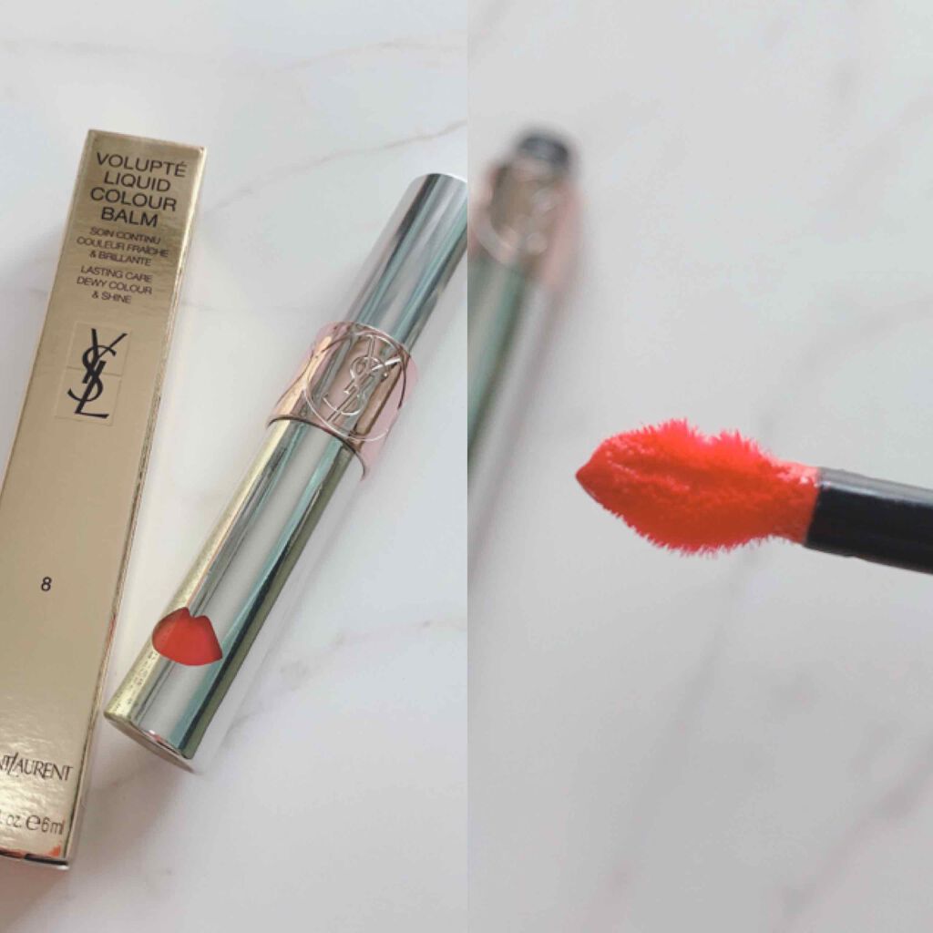 ヴォリュプテ ウォーター カラーバーム/YVES SAINT LAURENT BEAUTE/口紅を使ったクチコミ（2枚目）