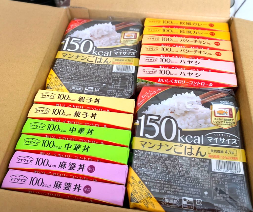 マイサイズ マンナンごはんのクチコミ「いきなりの私事ですが、最近離婚しまして。数年ぶりに自由気ままに暮らすようになってから、体重がや.....」（1枚目）