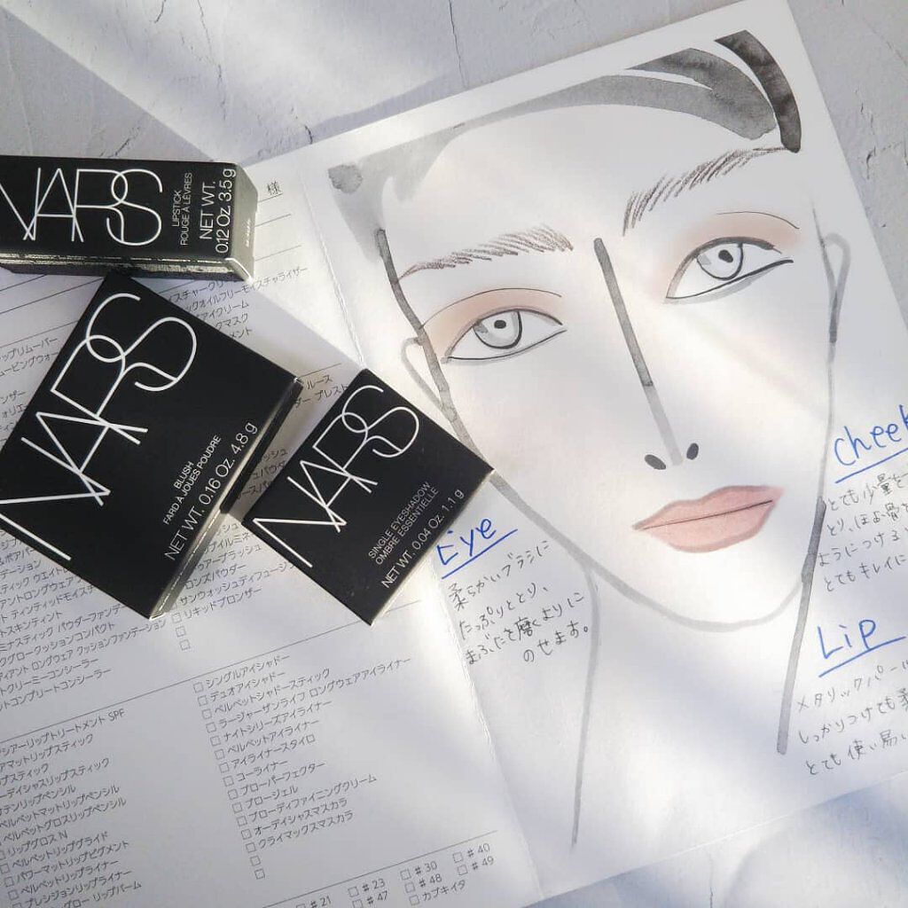 シングルアイシャドー 5310/NARS/単色アイシャドウを使ったクチコミ（1枚目）