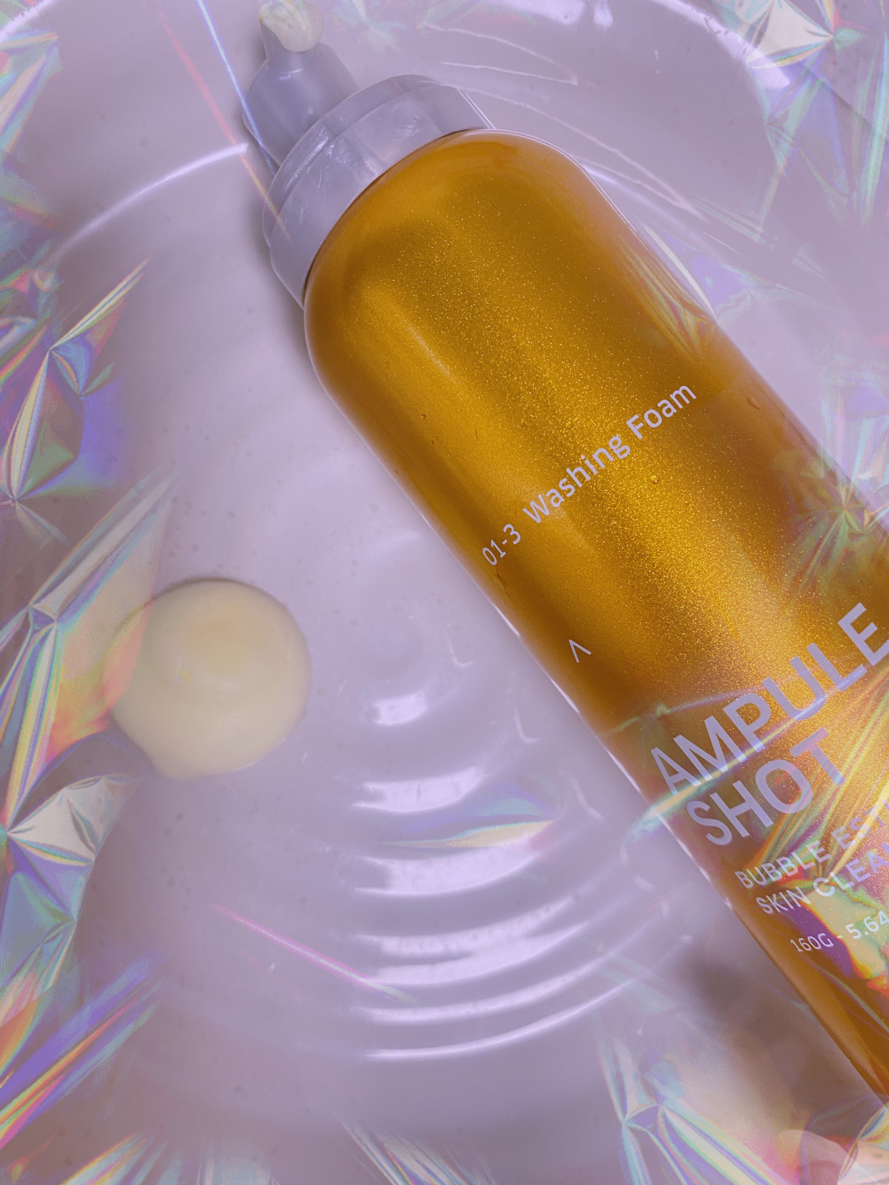 バブルエステ 炭酸洗顔フォーム/AMPULE SHOT/泡洗顔を使ったクチコミ（1枚目）