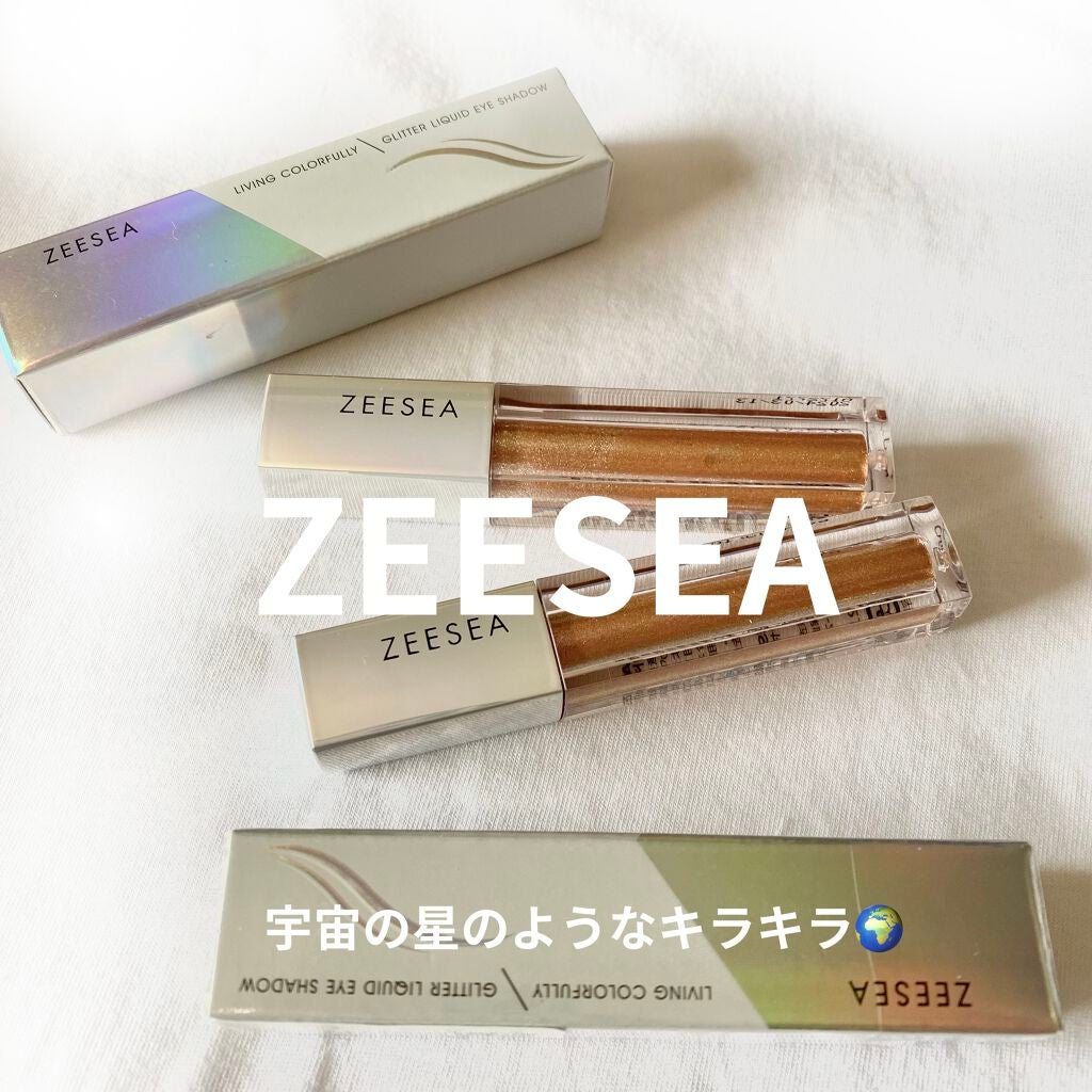 ダイヤモンドシリーズ 星空リキッドアイシャドウ/ZEESEA/リキッドアイシャドウを使ったクチコミ(1枚目)