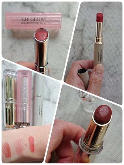 ラスティンググロスリップ/CEZANNE/口紅を使ったクチコミ(2枚目)