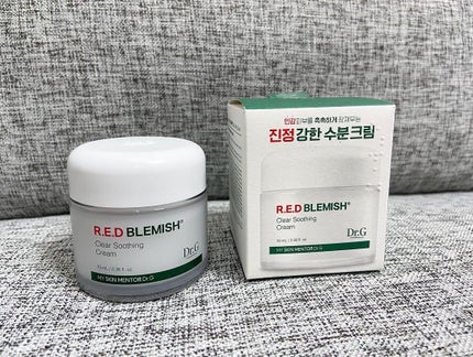 レッドブレミッシュ クリアスージングクリーム/Dr.G/フェイスクリームを使ったクチコミ(1枚目)