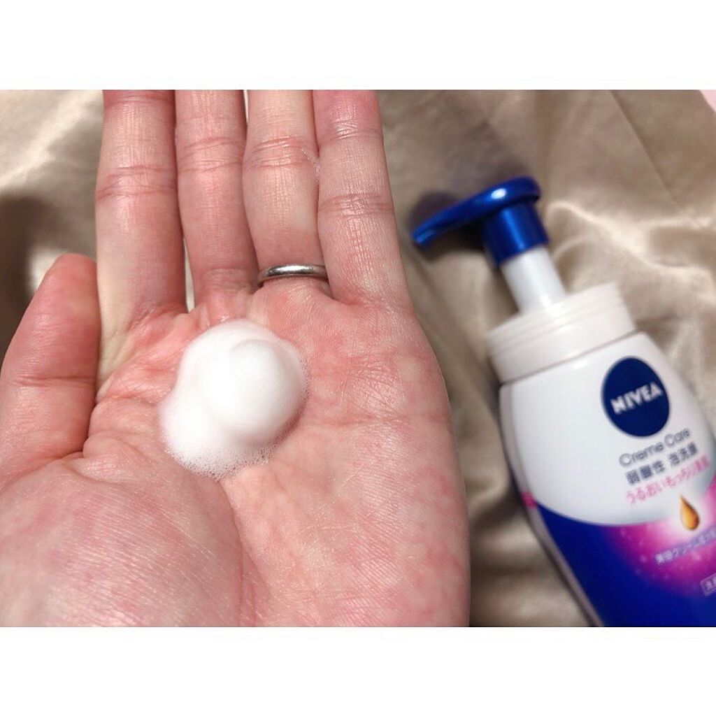 ニベア クリアビューティー弱酸性泡洗顔 もっちり美肌/ニベア/泡洗顔を使ったクチコミ(3枚目)