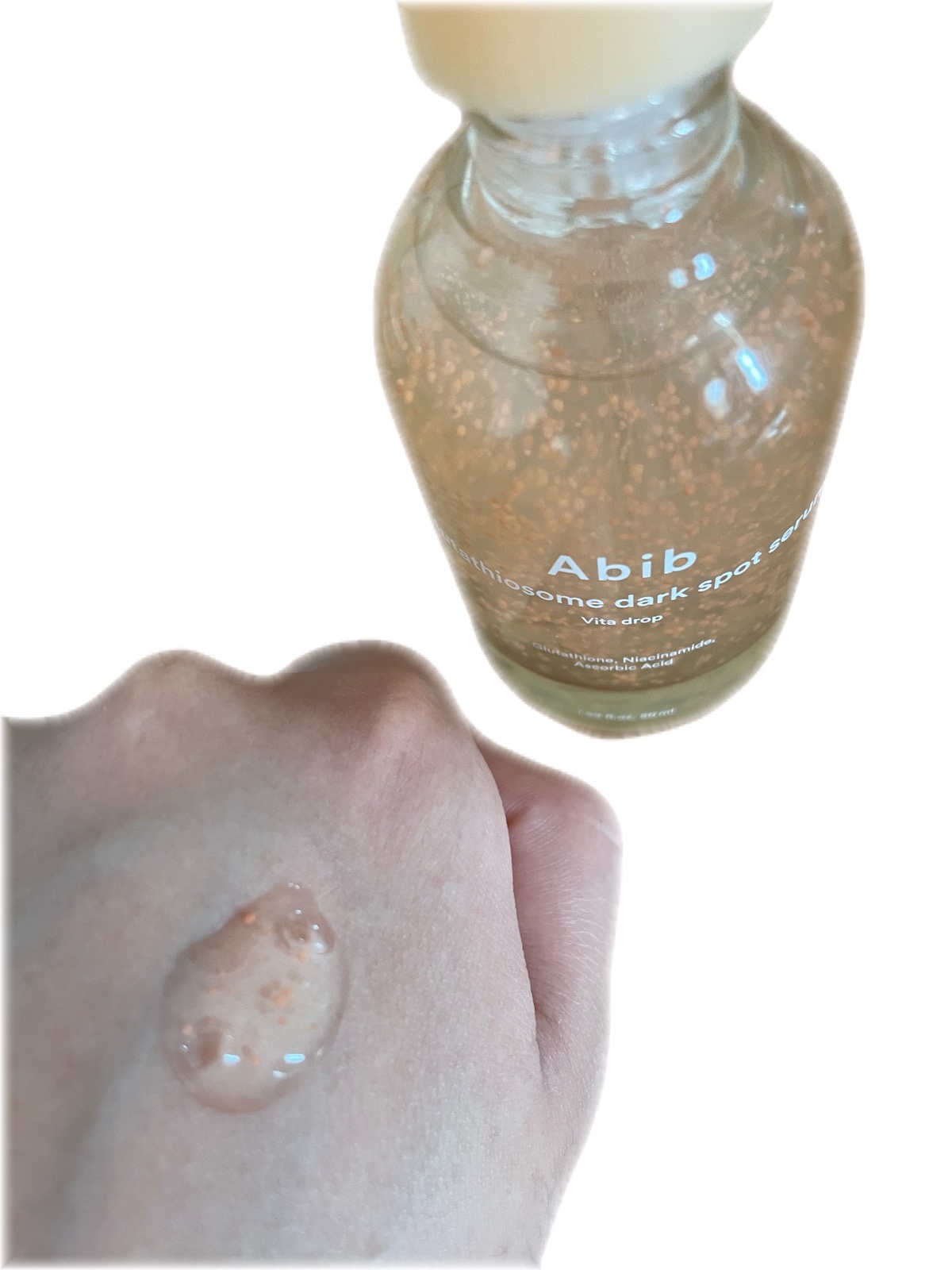 グルタチオンソームダークスポットセラムビタドロップ/Abib /美容液を使ったクチコミ（2枚目）