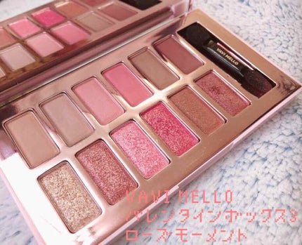 バレンタインボックス3ローズモーメント/VAVI MELLO/アイシャドウパレットを使ったクチコミ(1枚目)