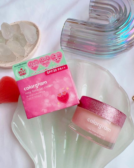 ロージー トーンアップクリーム /Colorgram/化粧下地を使ったクチコミ(7枚目)