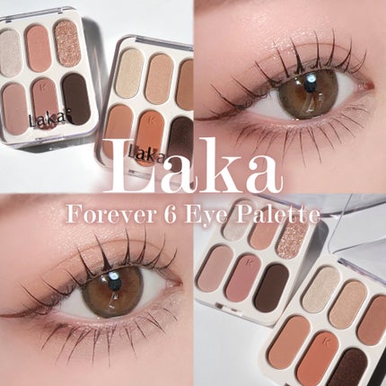 フォーエバー6アイパレット/Laka/アイシャドウパレットを使ったクチコミ(1枚目)