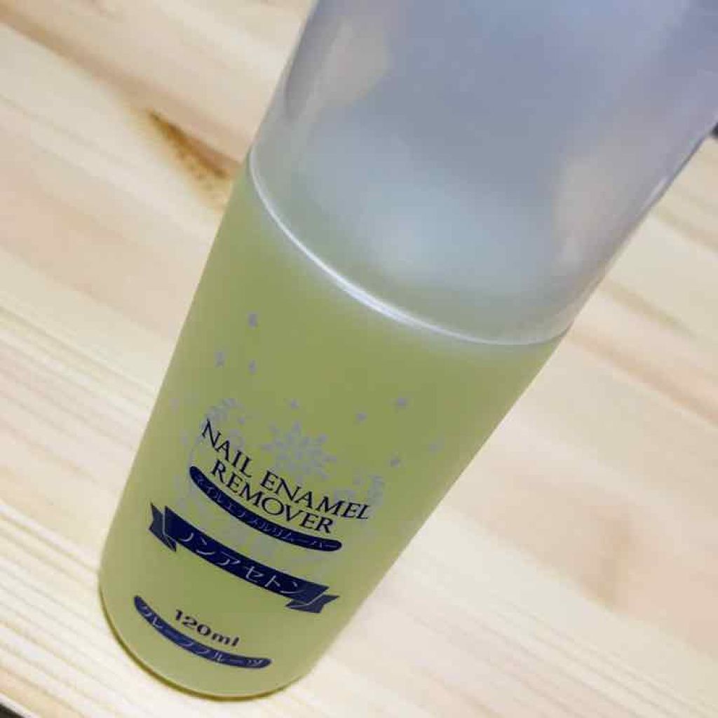 ノンアセトンエナメルリムーバー/セリア/除光液を使ったクチコミ（1枚目）
