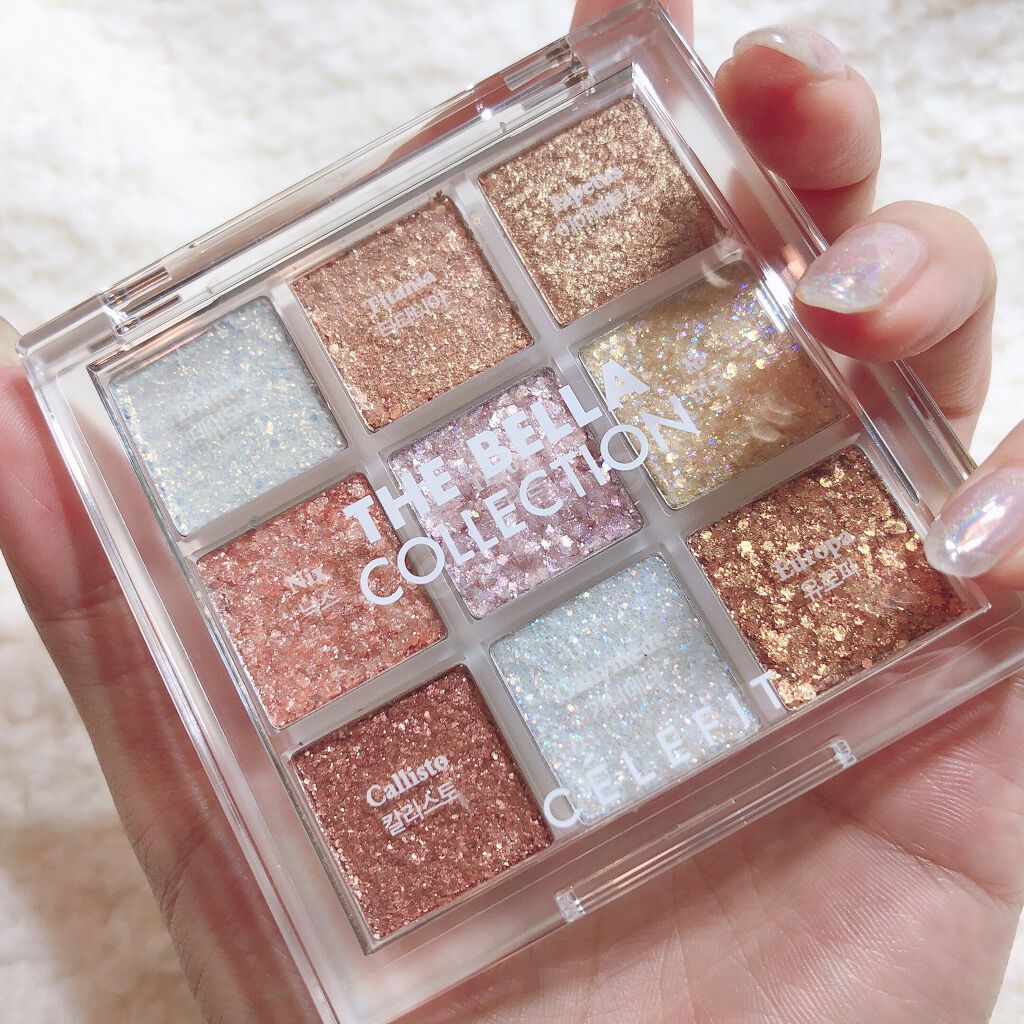 The Bella collection eyeshadow palette/CELEFIT/アイシャドウパレットを使ったクチコミ（2枚目）