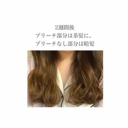 泡カラー/リーゼ/ヘアカラーを使ったクチコミ(3枚目)