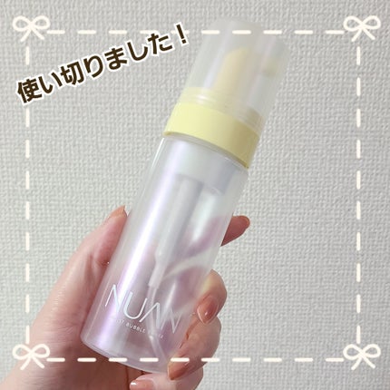 浸透バブル化粧水/NUAN/化粧水を使ったクチコミ(1枚目)