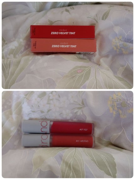 ゼロベルベットティント/rom&nd/リップティントを使ったクチコミ(1枚目)