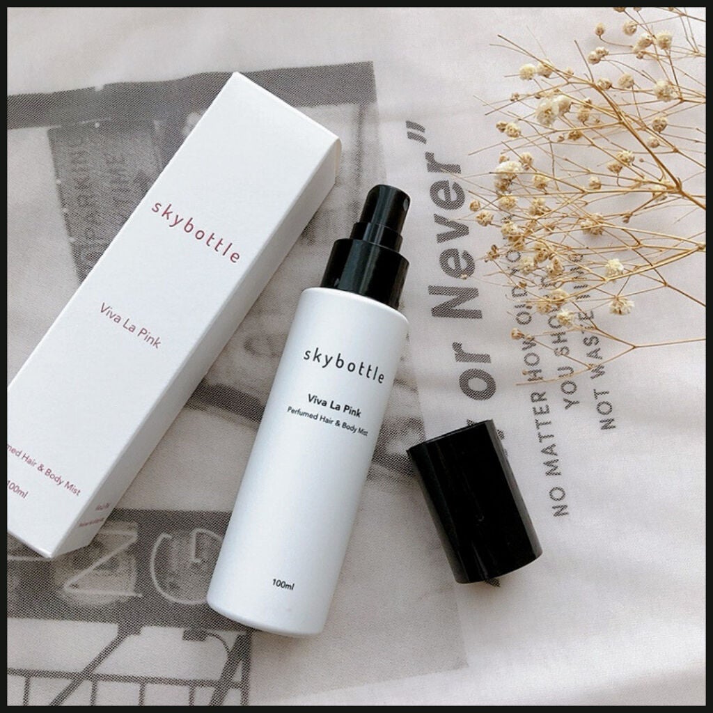 ビバラピンク パフュームヘア&ボディミスト/skybottle/香水(その他)を使ったクチコミ(4枚目)