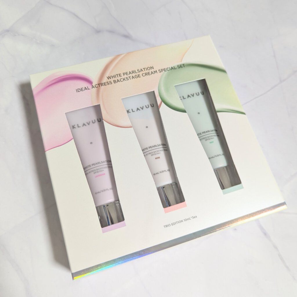 アイデアルアクトレスバックステージクリームスペシャルセット10ml ×3本/KLAVUU/その他キットセットを使ったクチコミ（3枚目）