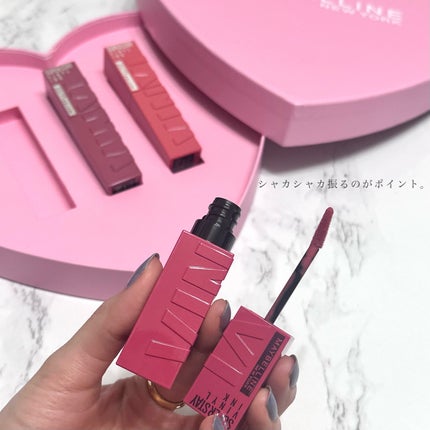 SPステイ ヴィニルインク/MAYBELLINE NEW YORK/口紅を使ったクチコミ(3枚目)