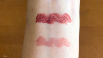 スーパーマットリップ&チークマッド/INTO U/口紅を使ったクチコミ(4枚目)