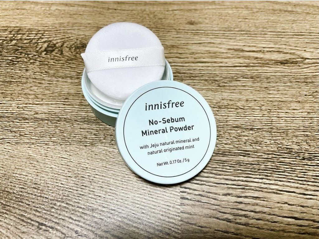 ノーセバム ミネラルパウダー/innisfree/ルースパウダーを使ったクチコミ（1枚目）