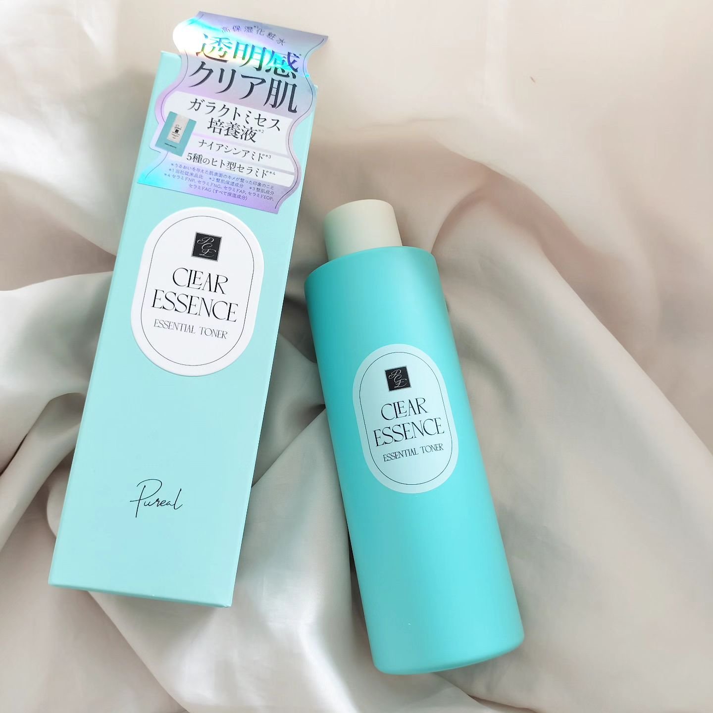 クリアエッセンス エッセンシャルトナー/ピュレア/化粧水を使ったクチコミ（1枚目）