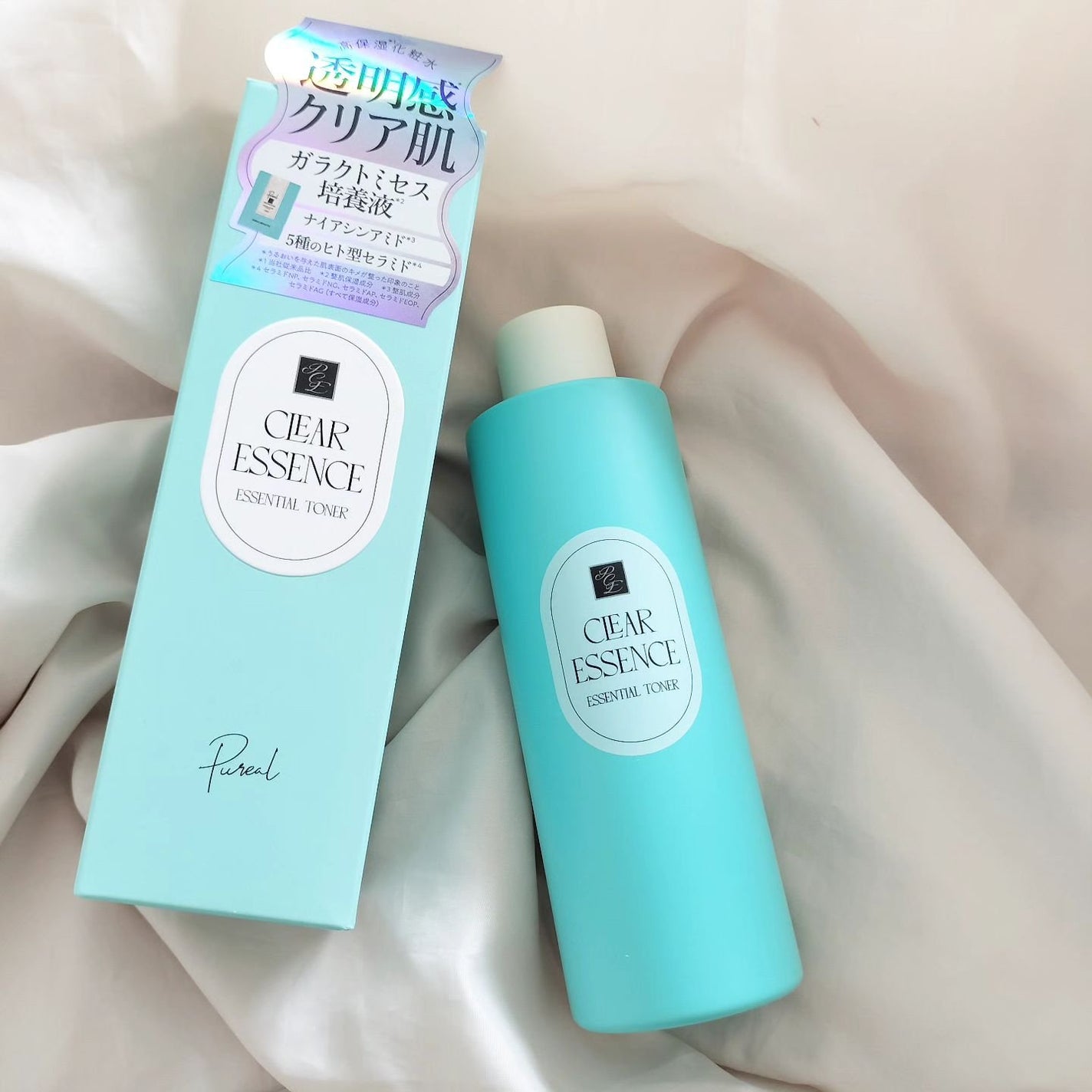 クリアエッセンス エッセンシャルトナー/ピュレア/化粧水を使ったクチコミ(1枚目)