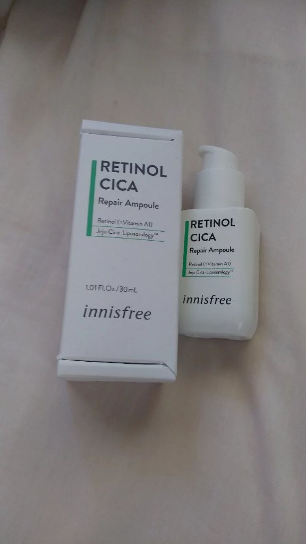 レチノール シカ リペア セラム/innisfree/美容液を使ったクチコミ(2枚目)