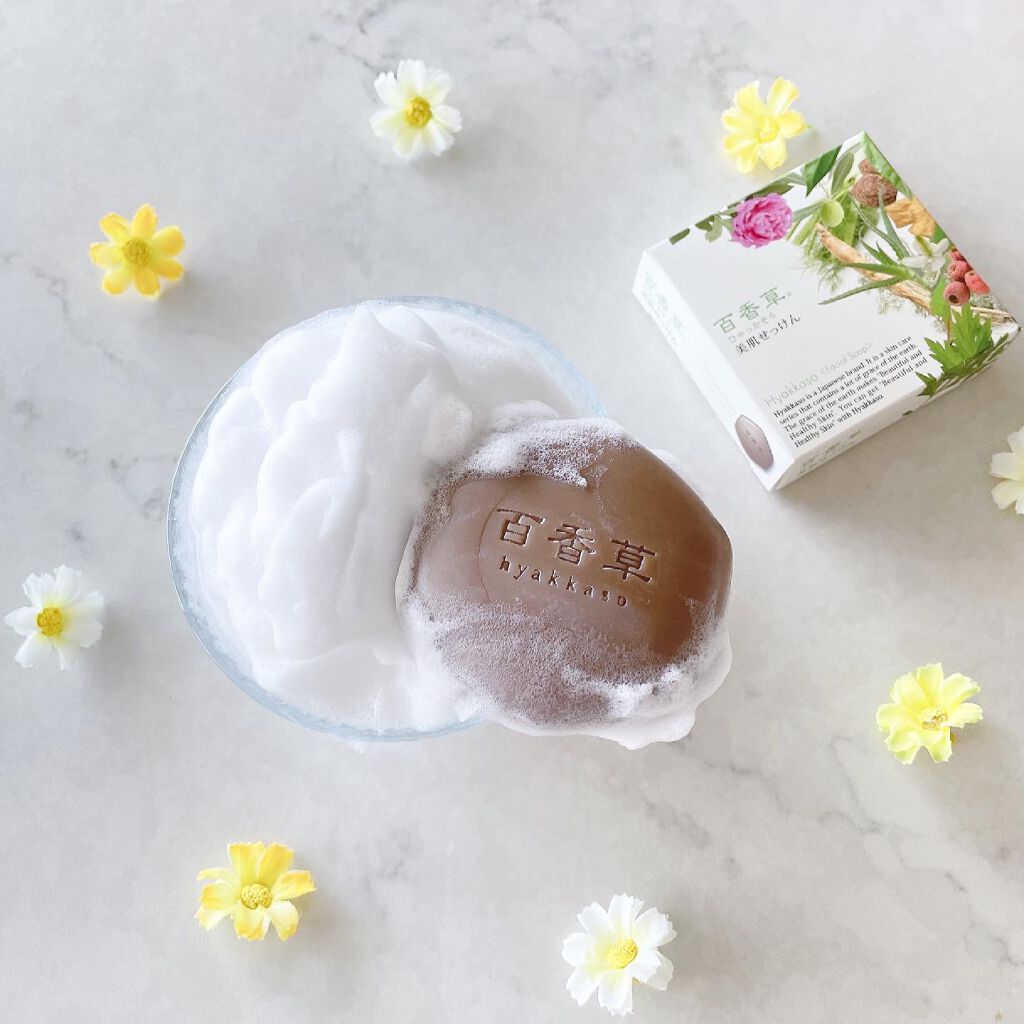 百香草 美肌せっけん/アドム株式会社/洗顔石鹸を使ったクチコミ(1枚目)