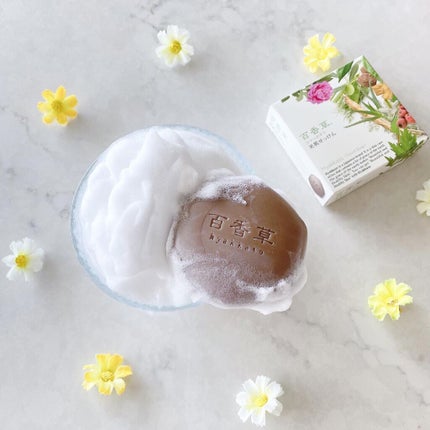 百香草 美肌せっけん/アドム株式会社/洗顔石鹸を使ったクチコミ(1枚目)