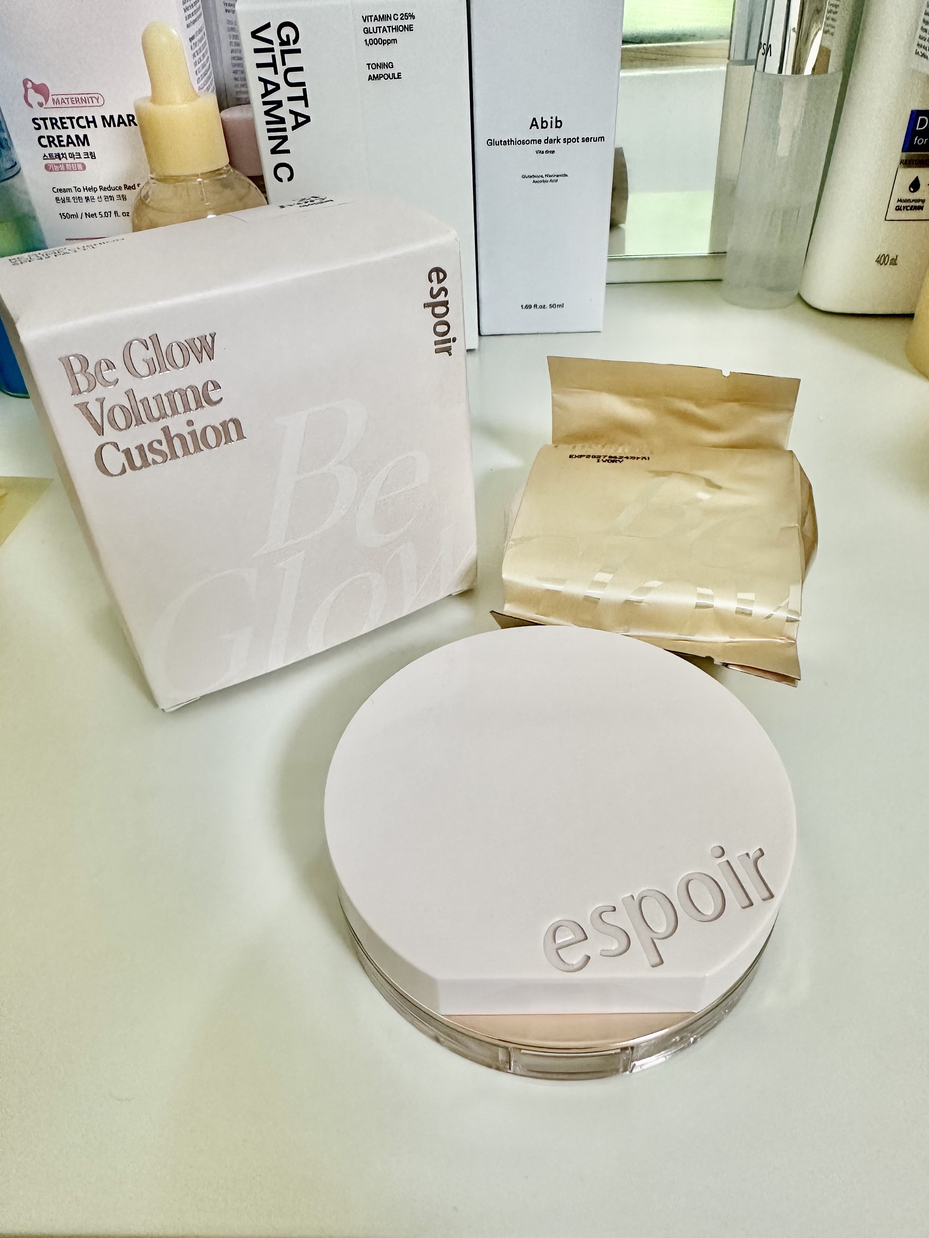 エスポア ビーグロー ボリュームクッション/espoir/クッションファンデーションを使ったクチコミ（1枚目）