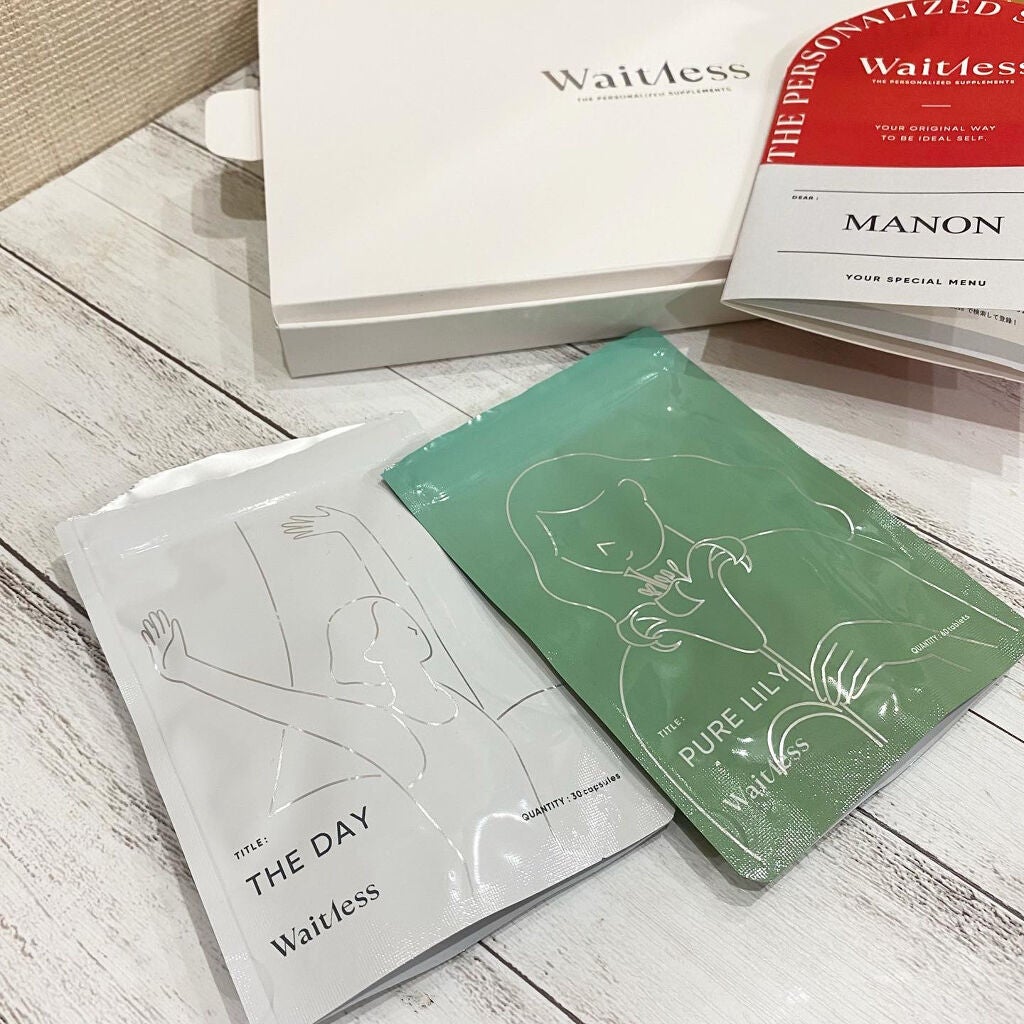 Waitlessパーソナライズサプリ/Sparty/ボディサプリメントを使ったクチコミ(2枚目)