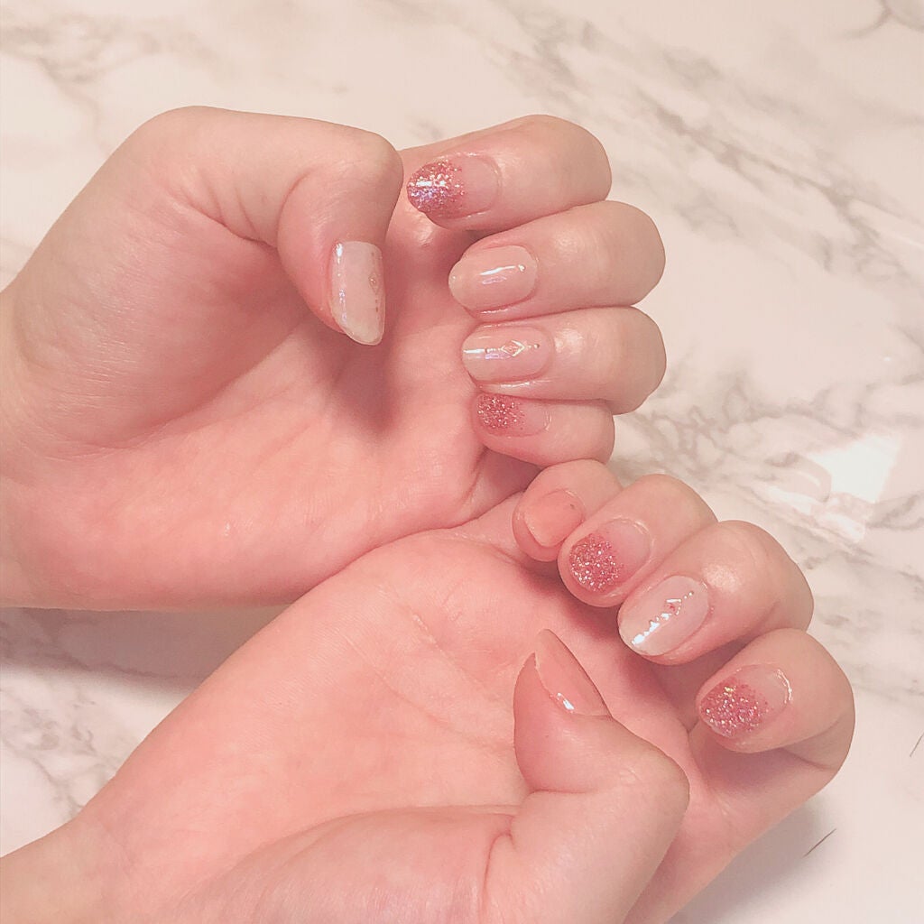 ネイルフィット ジェルネイルシール/GELATO FACTORY/ネイルシールを使ったクチコミ(4枚目)