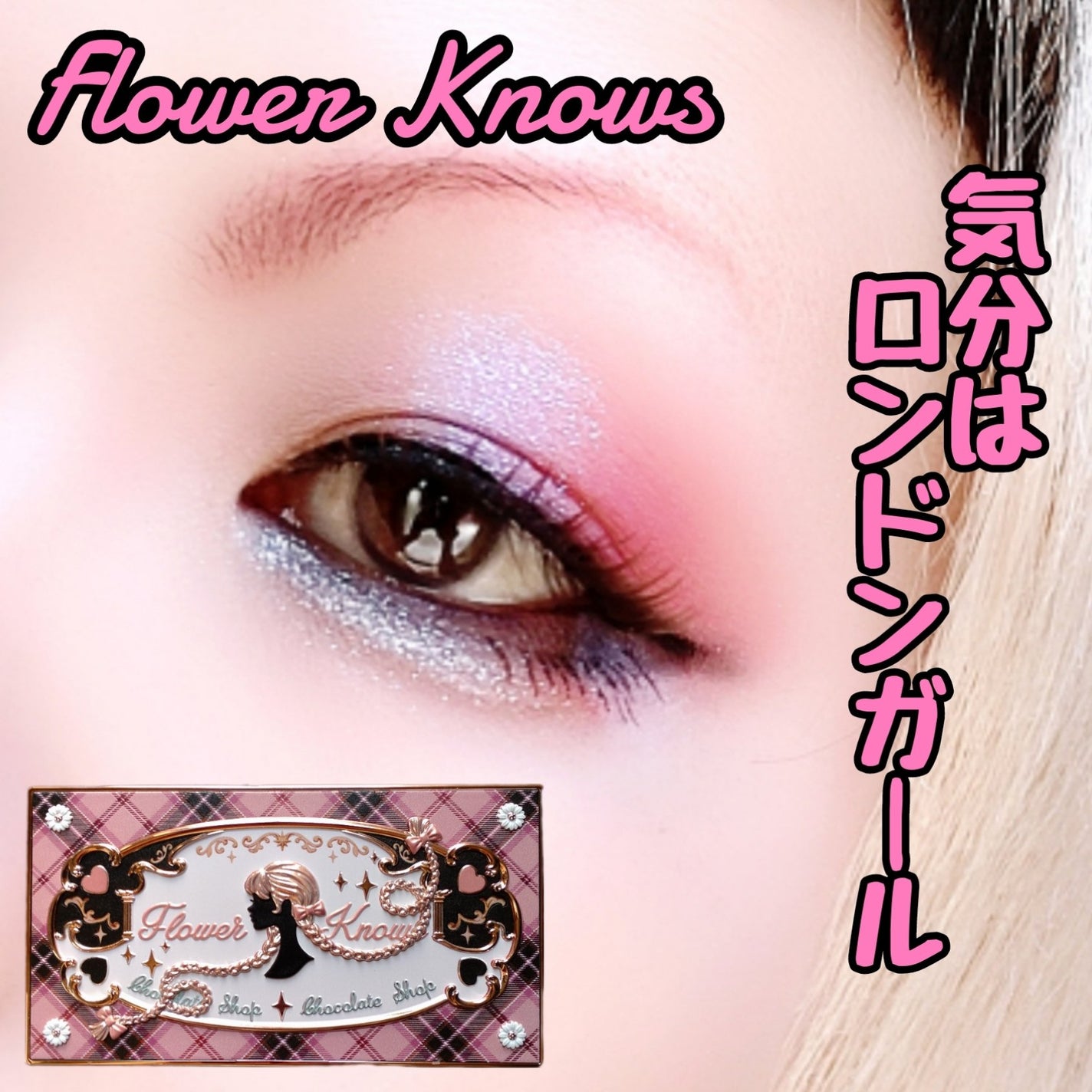 チョコレートシリーズアイシャドウパレット/FlowerKnows/アイシャドウパレットを使ったクチコミ(1枚目)