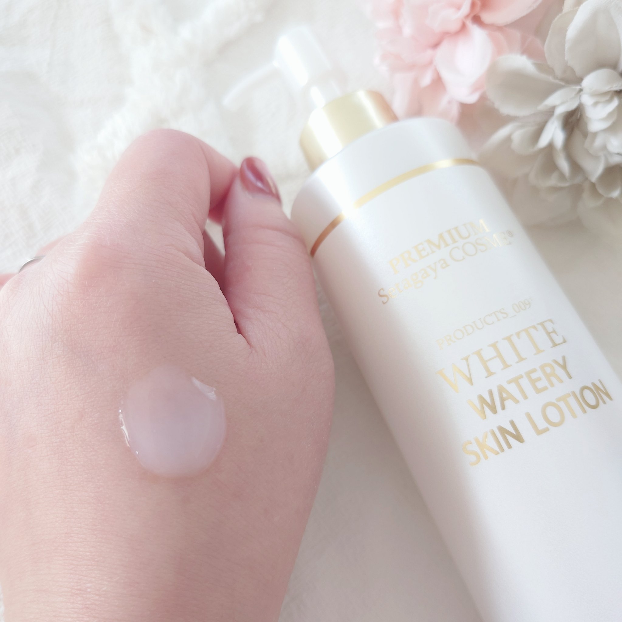 美白ウォータリースキンローション/世田谷コスメ/化粧水を使ったクチコミ（2枚目）