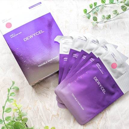 トラブルペアーマスク/DEWYCEL/シートマスク・パックを使ったクチコミ(2枚目)