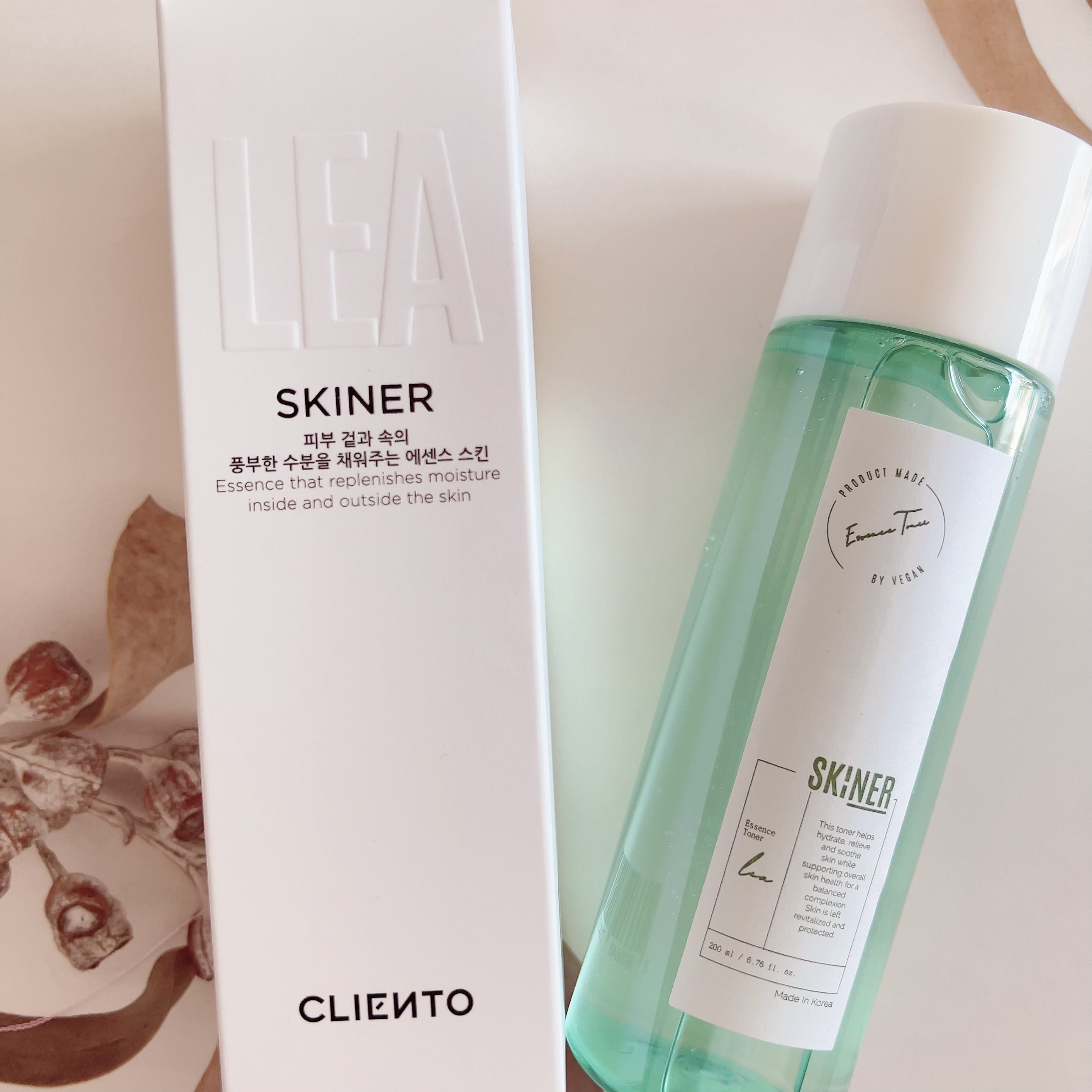 LEA SKINER/cliento/化粧水を使ったクチコミ（1枚目）