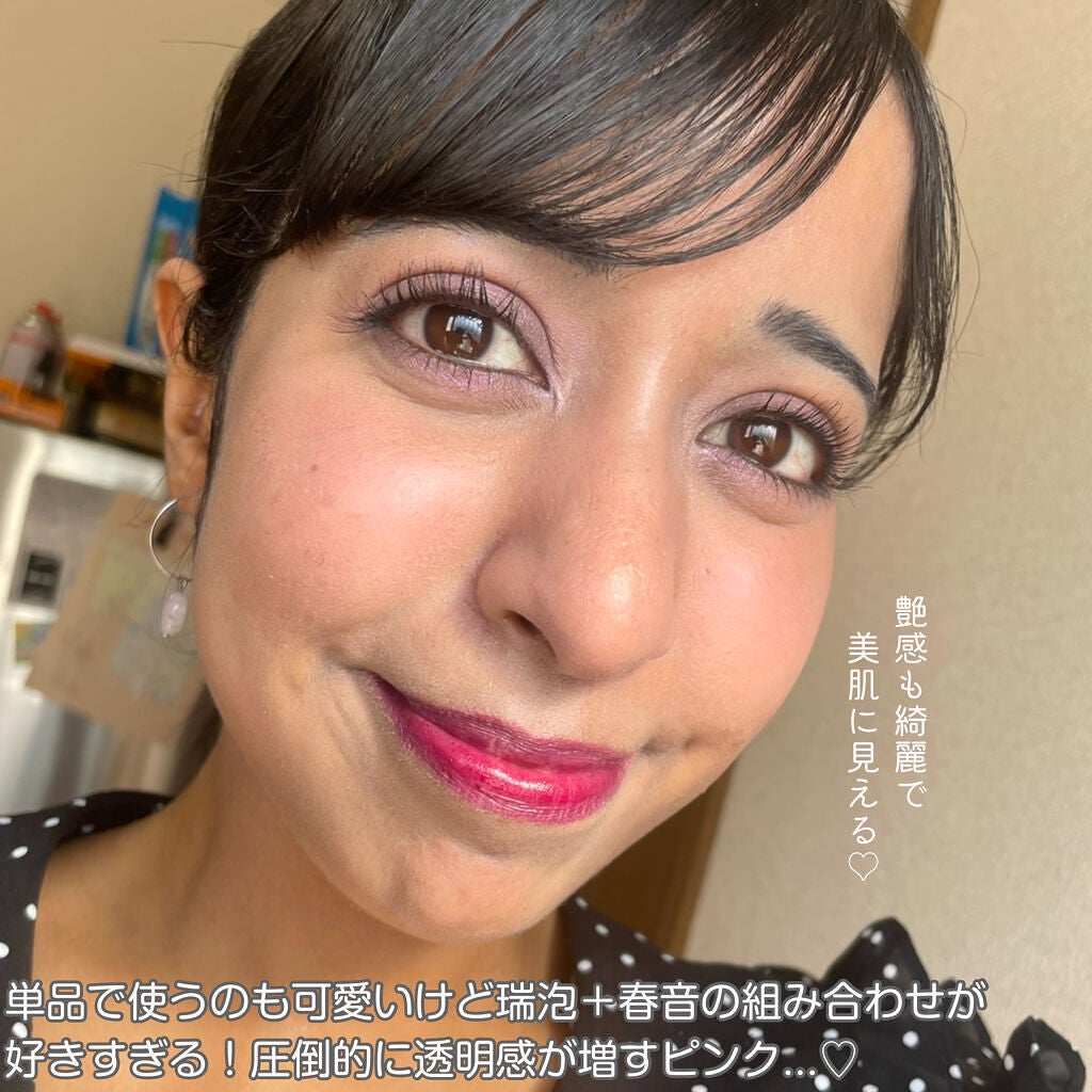 メルティング パウダー ブラッシュ/SUQQU/パウダーチークを使ったクチコミ(8枚目)