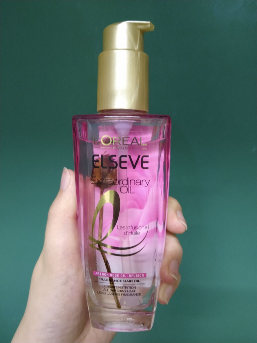 エクストラオーディナリー オイル ローズインフュージョン/ロレアル パリ/ヘアオイルを使ったクチコミ(1枚目)