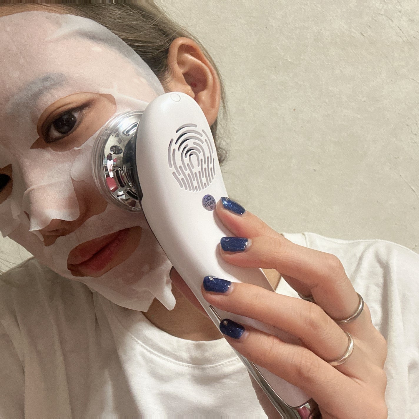 多機能温冷美顔器/ANLAN/美顔器・マッサージを使ったクチコミ(4枚目)