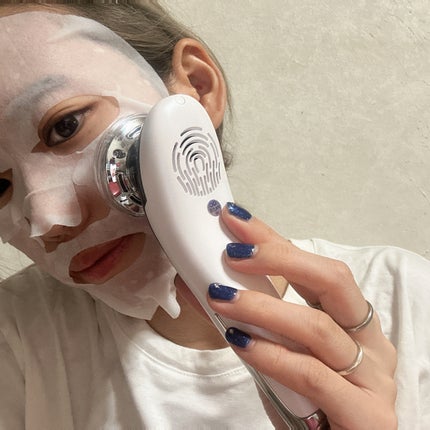 多機能温冷美顔器/ANLAN/美顔器・マッサージを使ったクチコミ(4枚目)