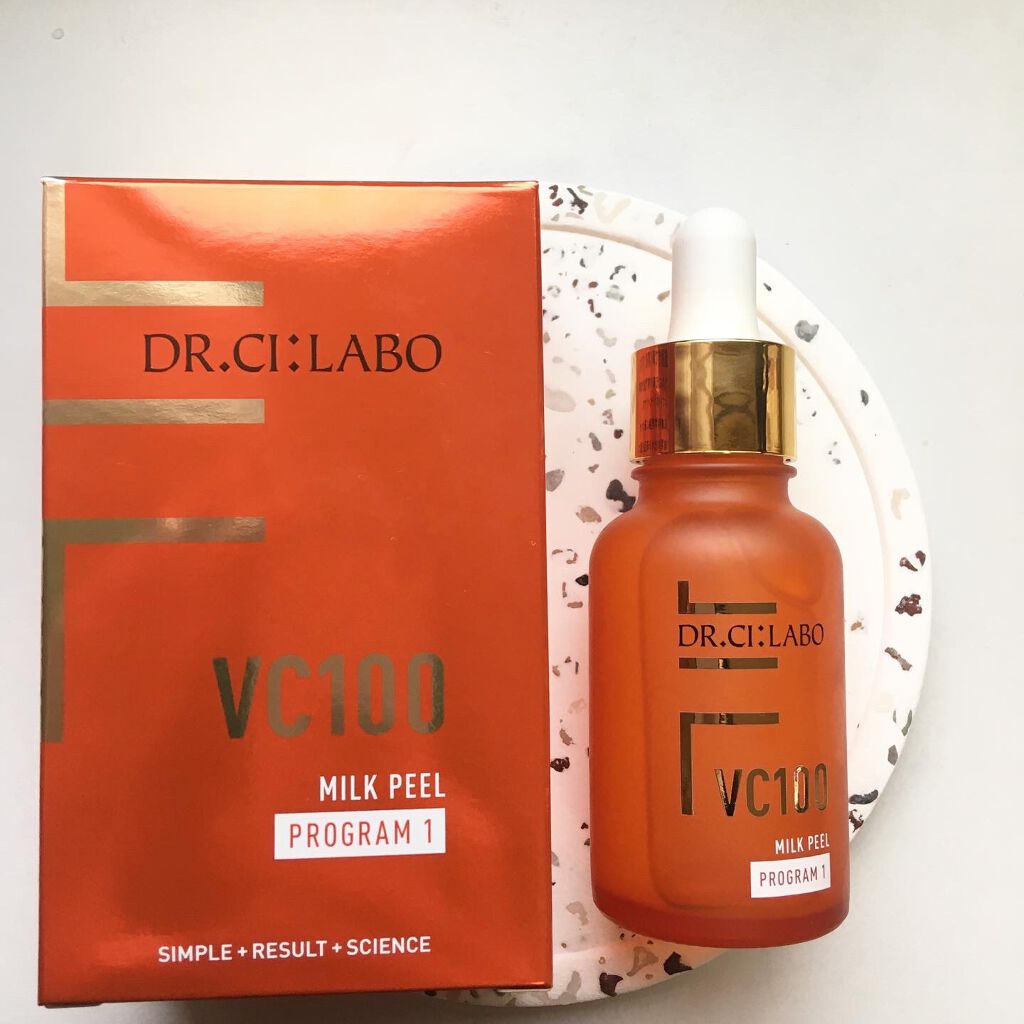VC100ミルクピール プログラム1/ドクターシーラボⓇ/美容液を使ったクチコミ(2枚目)